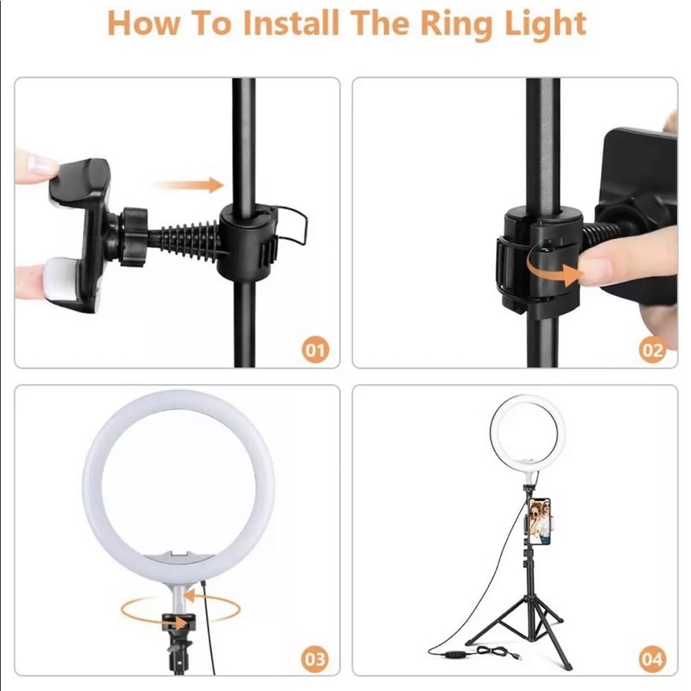 LED selfie ring light - Picture 5 of 8